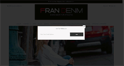 Desktop Screenshot of frandenim.com